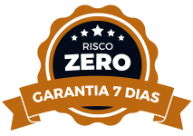 Adesivo Selo de Garantia Marketing Digital Moderno Preto Rosa Vermelho